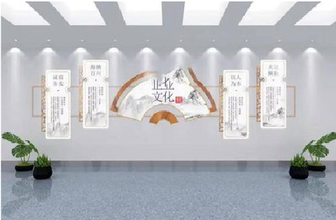 沧源企业文化墙设计的核心要素。