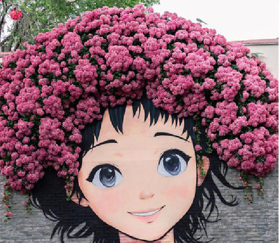 沧源墙体彩绘-网红墙打卡