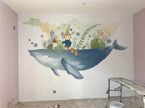 沧源手绘墙的特点及优势。